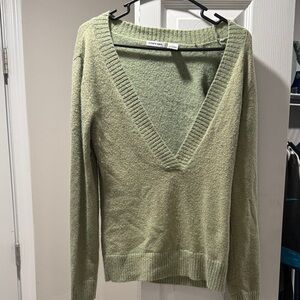 Energie Olive V-Neck Sweater